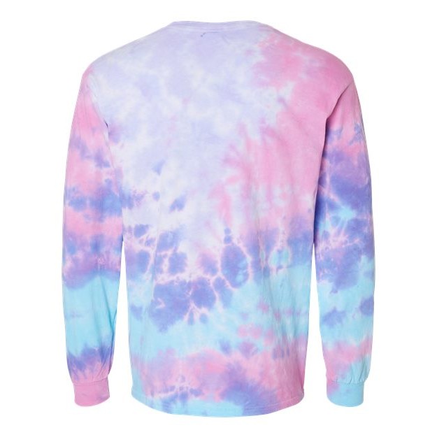 Unisex Tie-Dyed Long Sleeve T-Shirt - Thumbnail Image