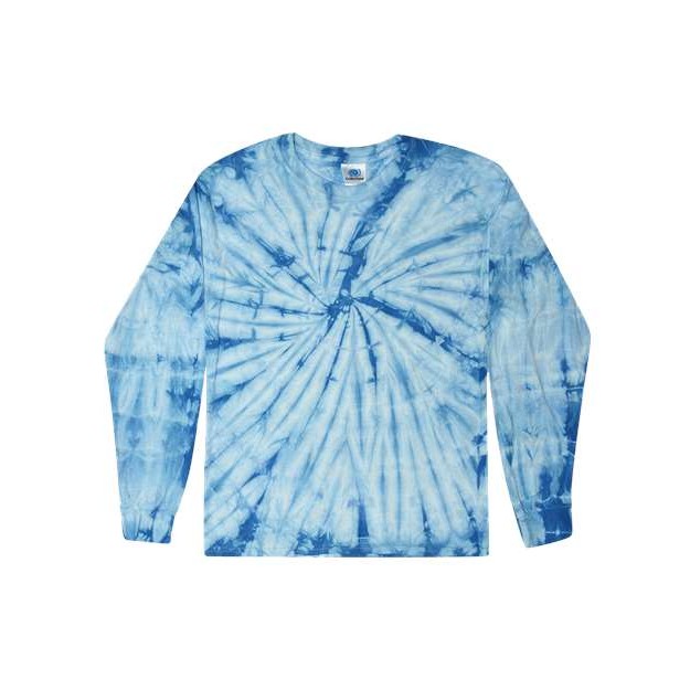 Unisex Tie-Dyed Long Sleeve T-Shirt - Thumbnail Image