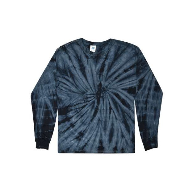 Unisex Tie-Dyed Long Sleeve T-Shirt - Thumbnail Image
