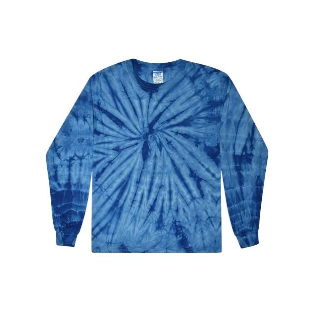 Unisex Tie-Dyed Long Sleeve T-Shirt - Thumbnail Image