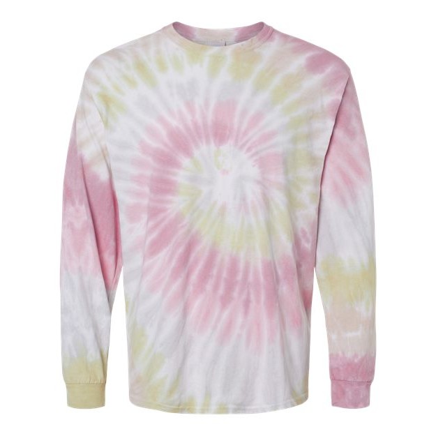 Unisex Tie-Dyed Long Sleeve T-Shirt - Thumbnail Image
