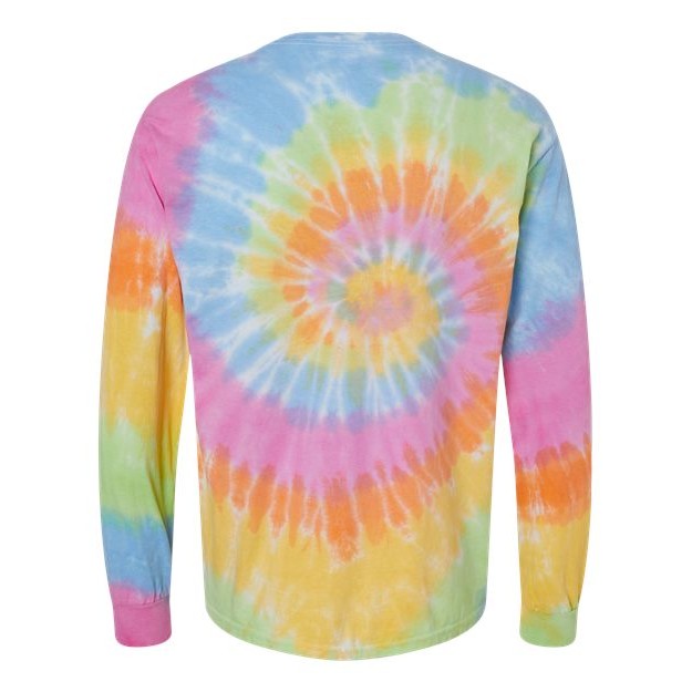 Unisex Tie-Dyed Long Sleeve T-Shirt - Thumbnail Image