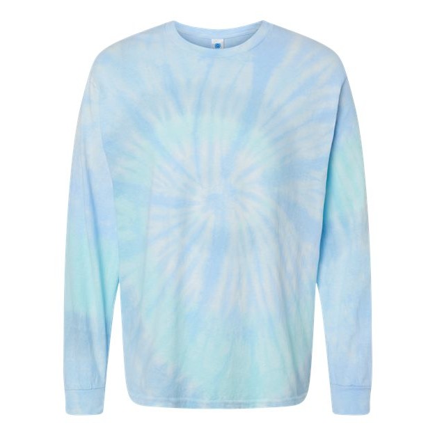 Unisex Tie-Dyed Long Sleeve T-Shirt - Thumbnail Image