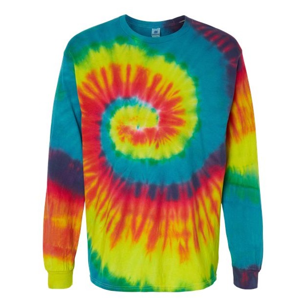Unisex Tie-Dyed Long Sleeve T-Shirt - Thumbnail Image