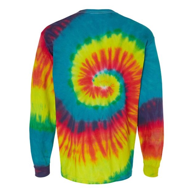 Unisex Tie-Dyed Long Sleeve T-Shirt - Thumbnail Image