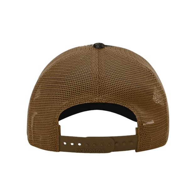 Garment Washed Printed Trucker Cap - Thumbnail Image