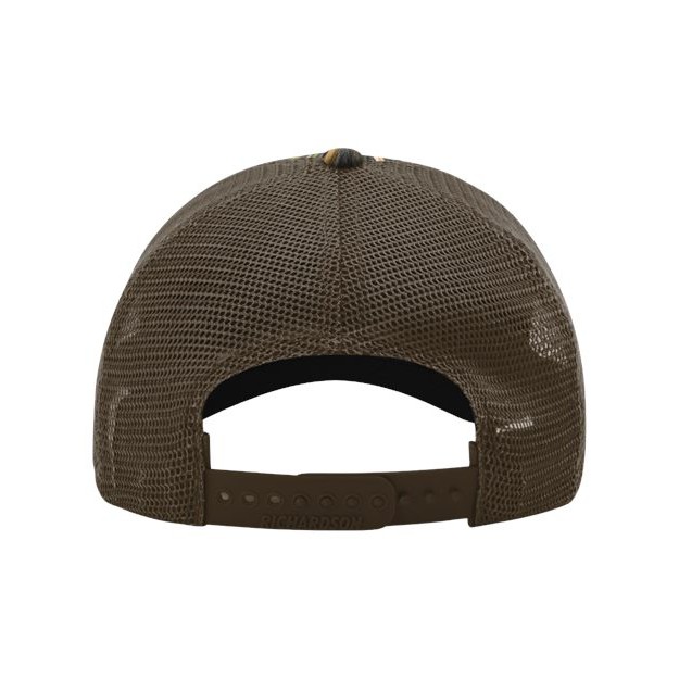 Garment Washed Printed Trucker Cap - Thumbnail Image