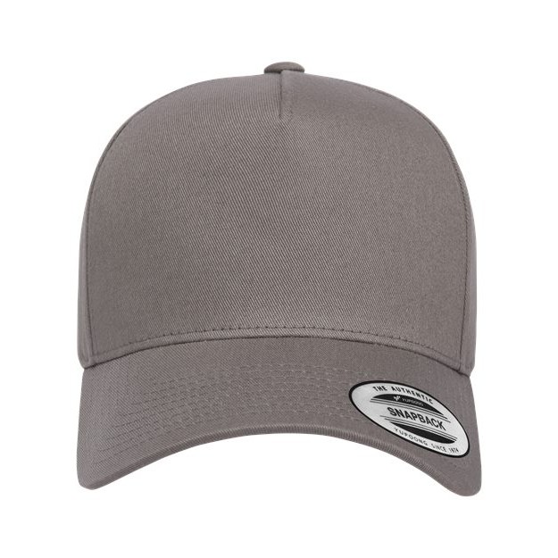 Retro Cotton Blend Snapback Cap - Thumbnail Image