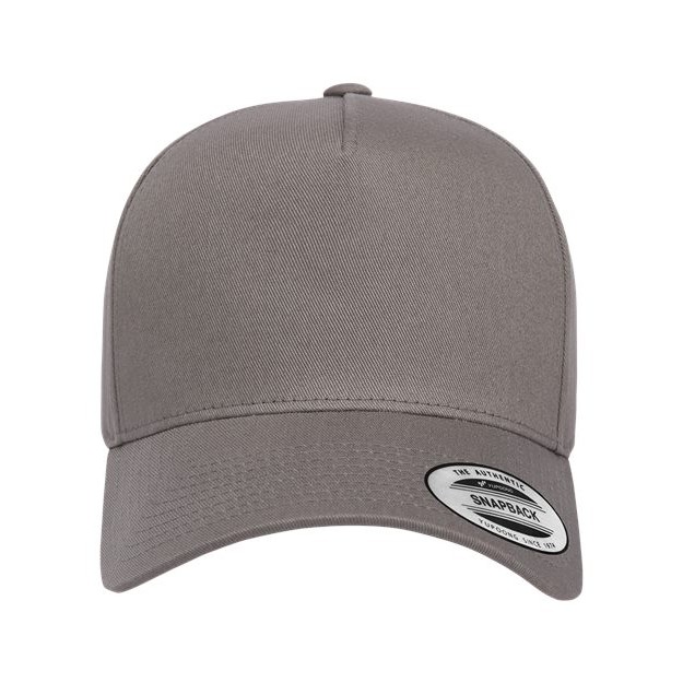Retro Cotton Blend Snapback Cap - Thumbnail Image