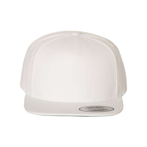 Premium Five-Panel Snapback Cap - Thumbnail Image