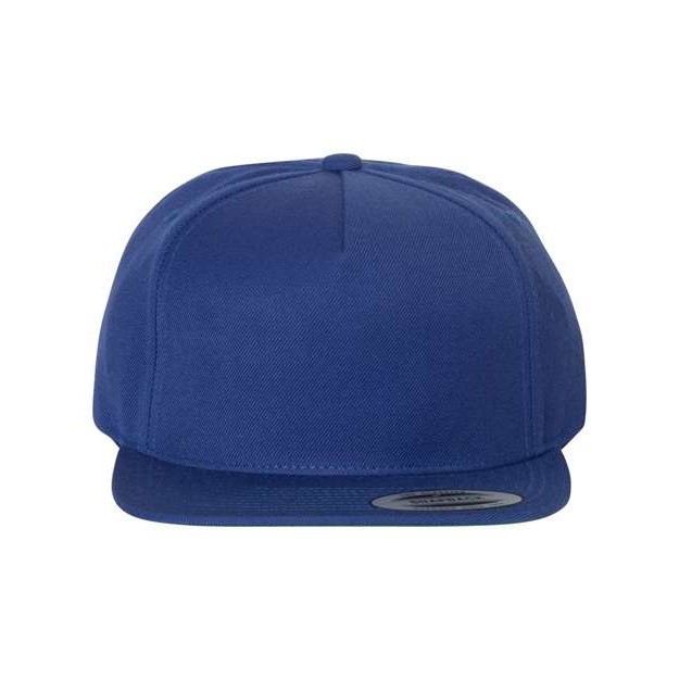 Premium Five-Panel Snapback Cap - Thumbnail Image