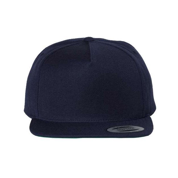 Premium Five-Panel Snapback Cap - Thumbnail Image
