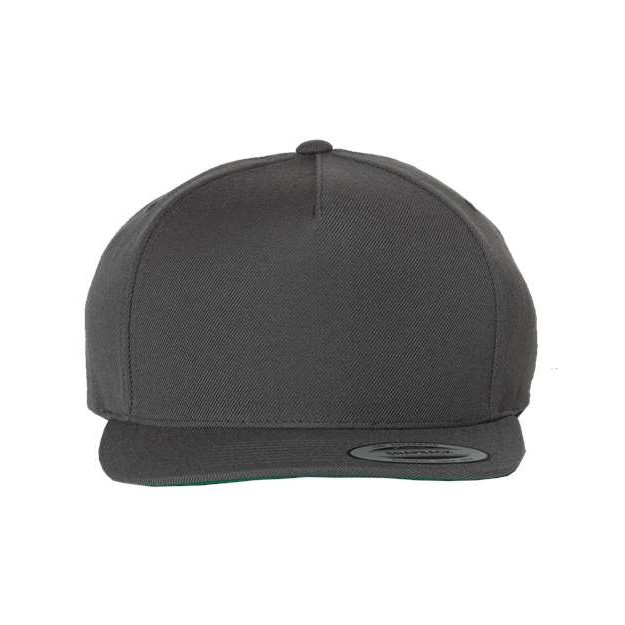 Premium Five-Panel Snapback Cap - Thumbnail Image