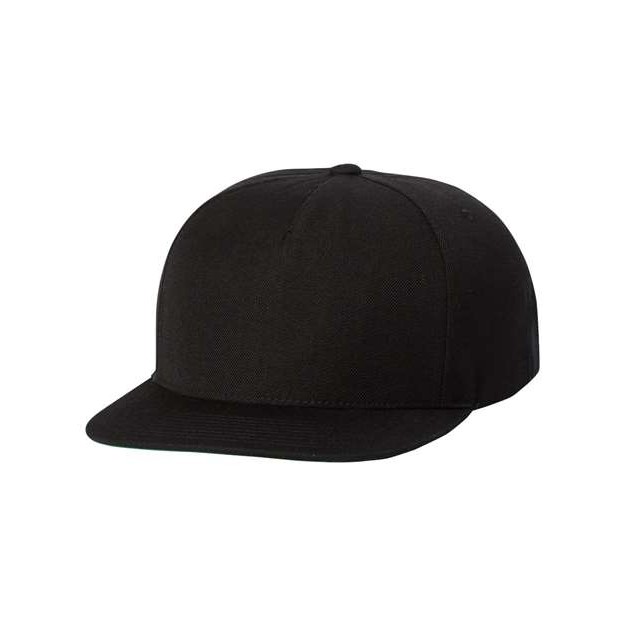 Premium Five-Panel Snapback Cap - Thumbnail Image