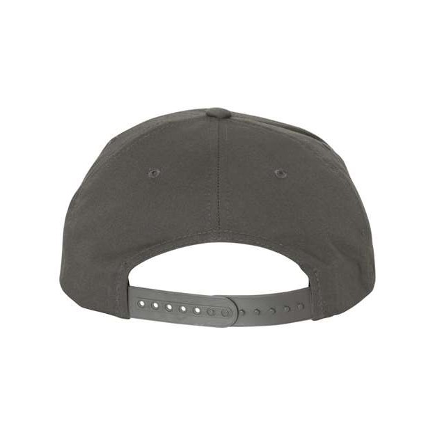 Lightly-Structured Five-Panel Snapback Cap - Thumbnail Image