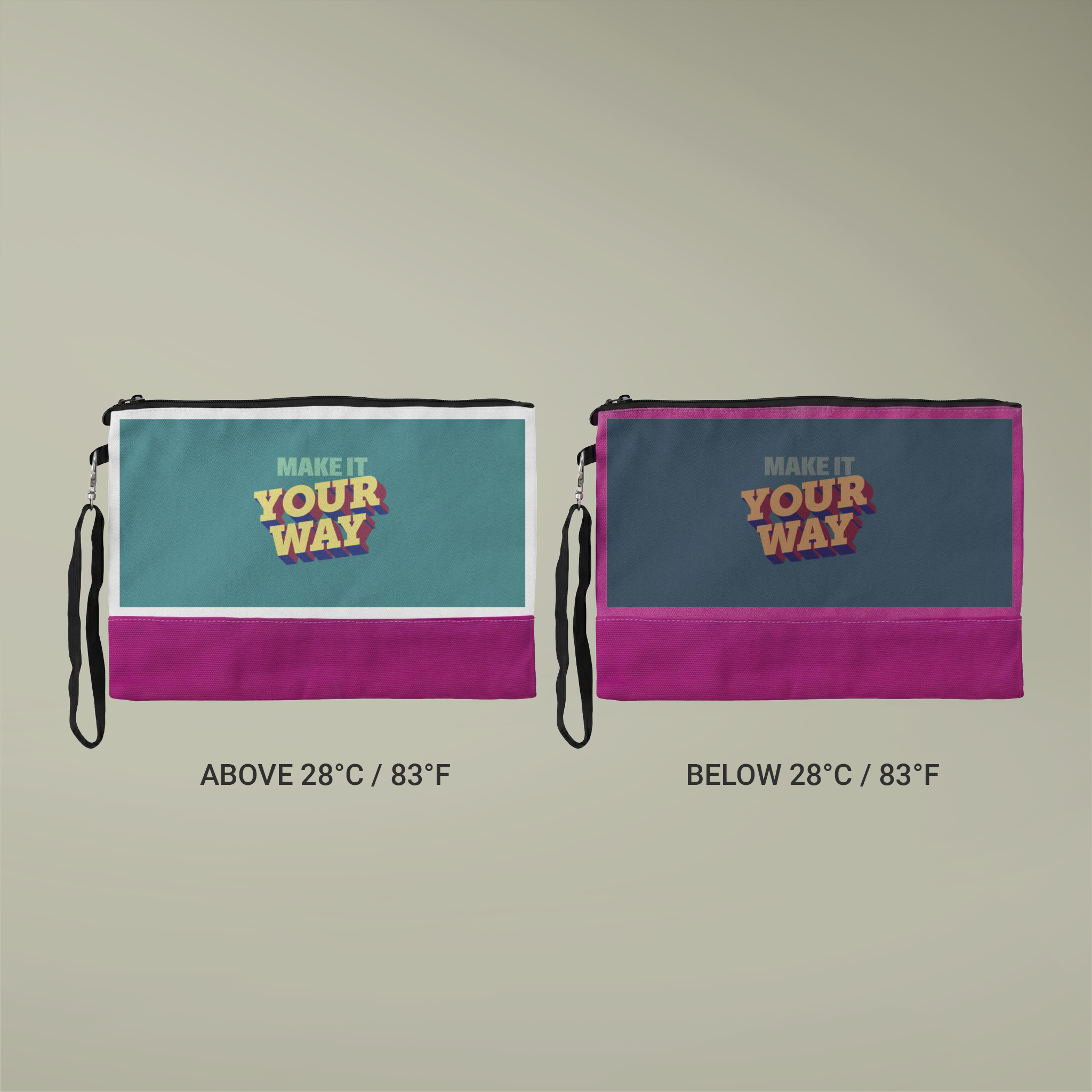 Thermochromic Cosmetic Bag - Thumbnail Image