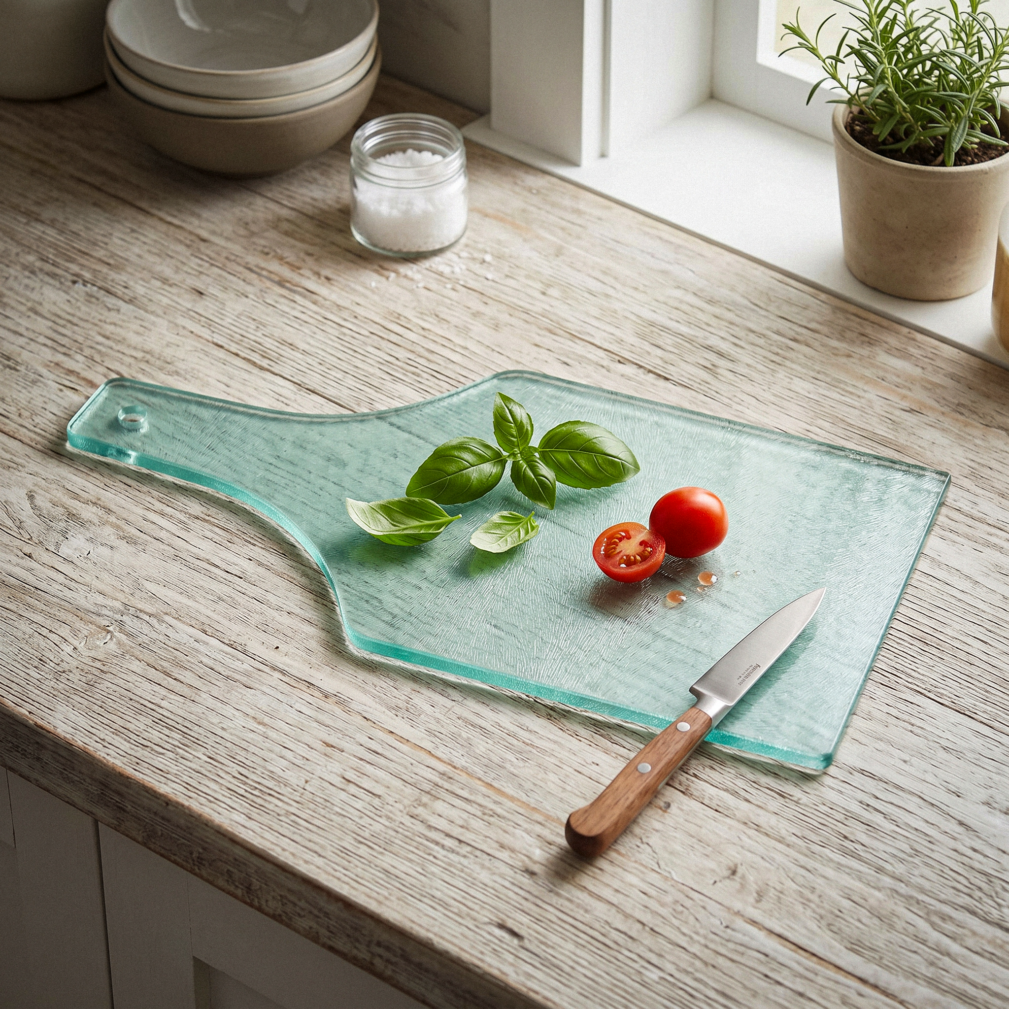Wine Bottle Shaped Cutting Board - Thumbnail Image