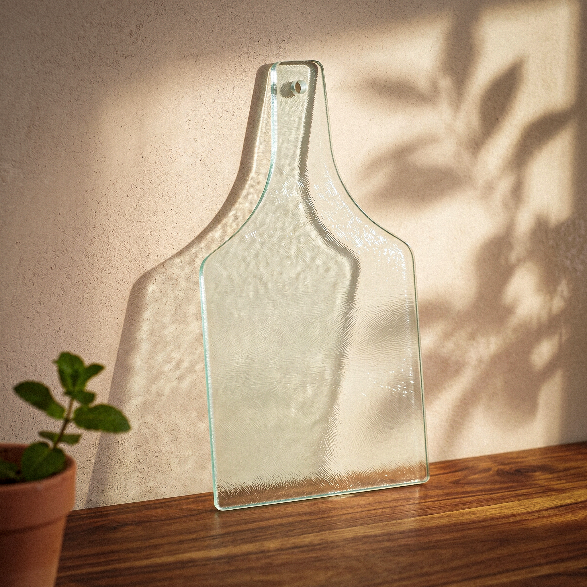 Wine Bottle Shaped Cutting Board - Thumbnail Image