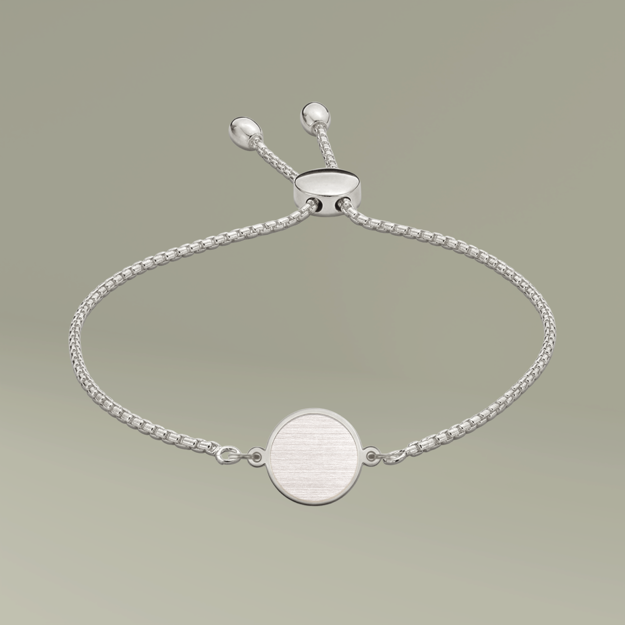 Adjustable Picture Charm Bracelet - Thumbnail Image