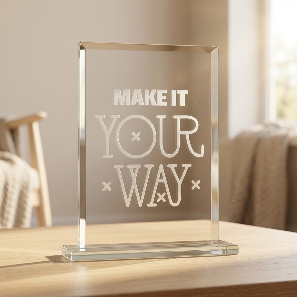 Rectangle Glass Award (Engraving) - Thumbnail Image