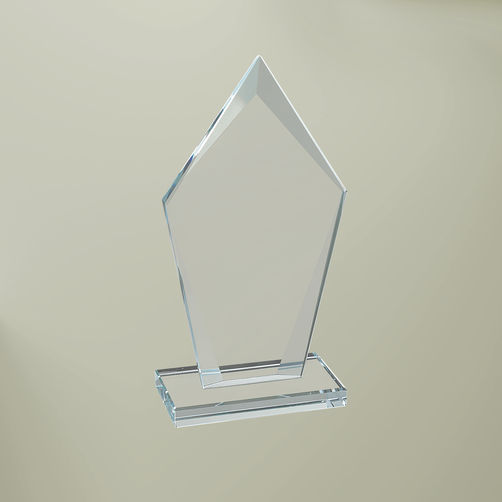 Diamond Shaped Glass Award (Engraving) - Thumbnail Image
