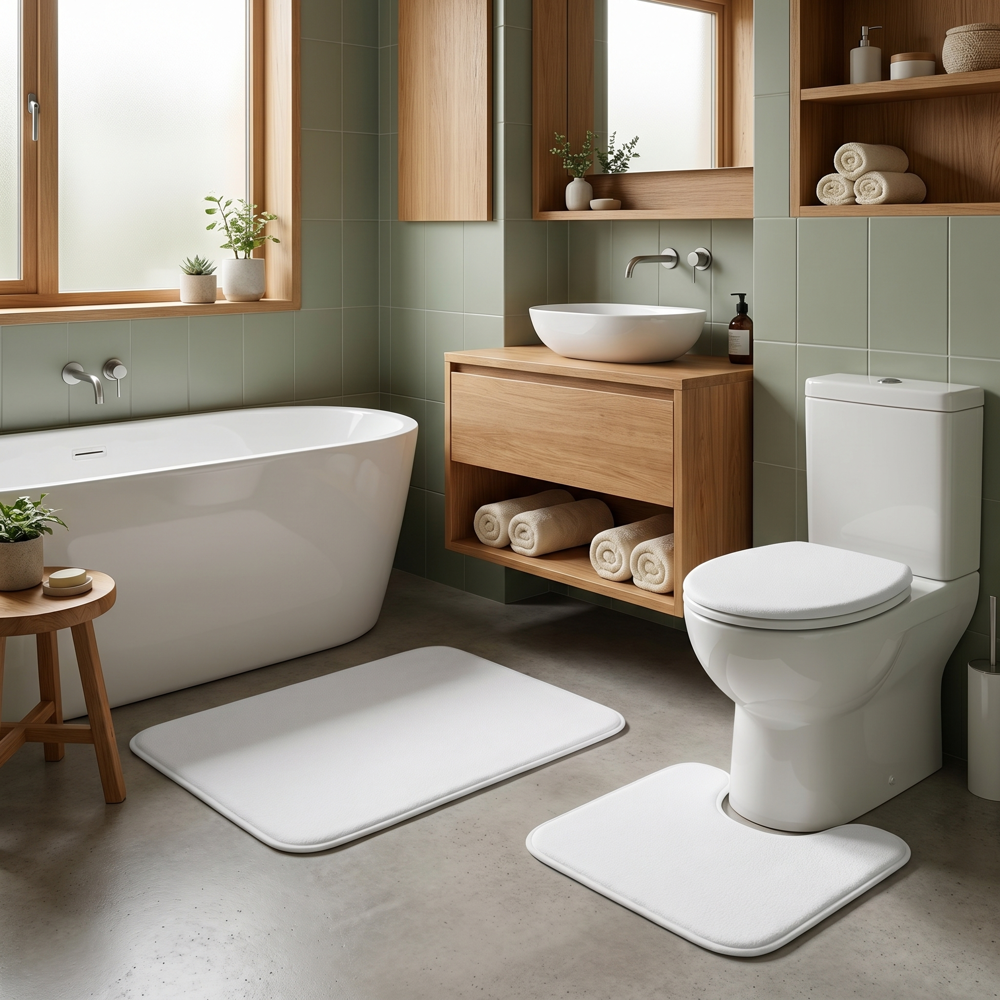 Toilet Three-Piece Set - Thumbnail Image