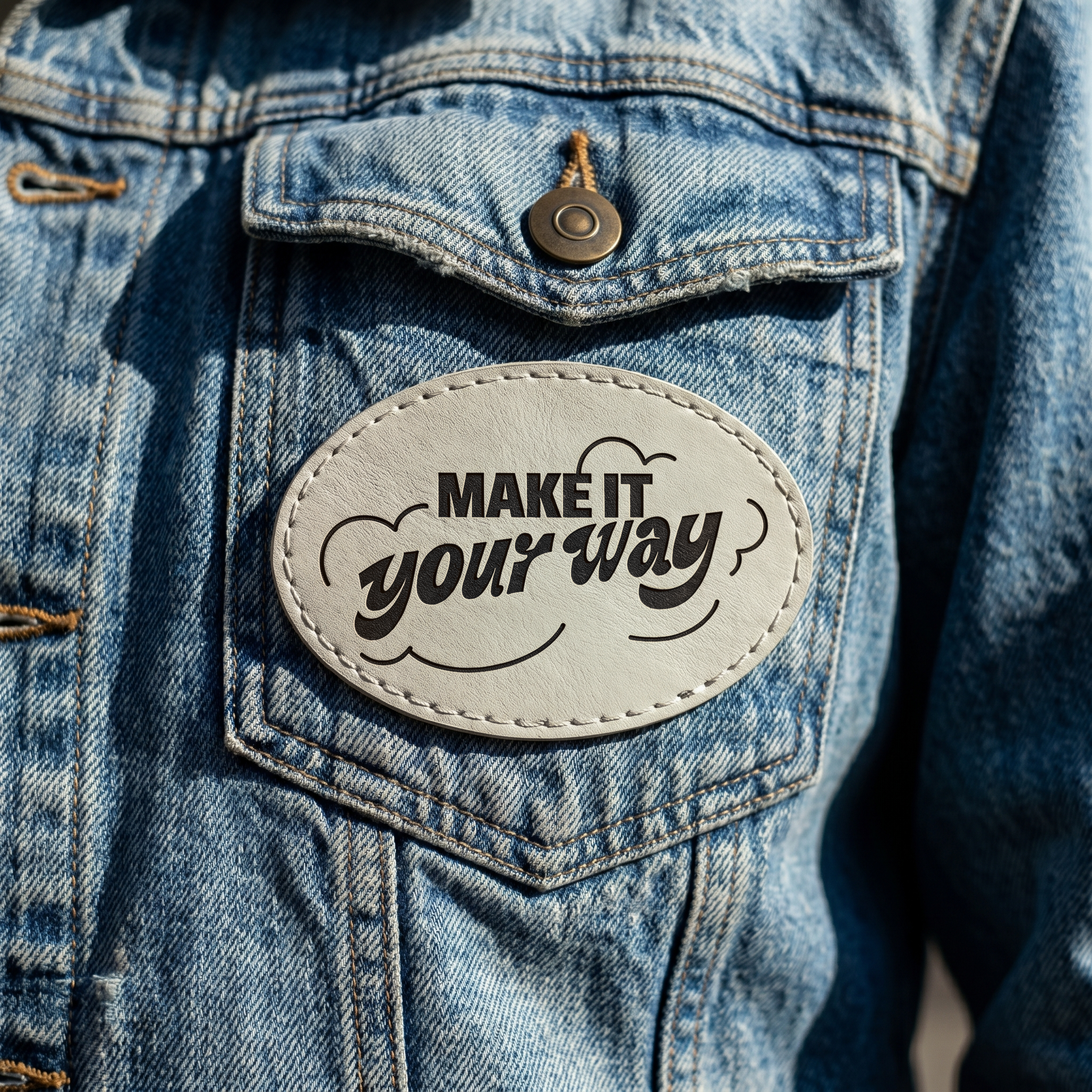 Faux Leather Patches (Engraving) - Thumbnail Image