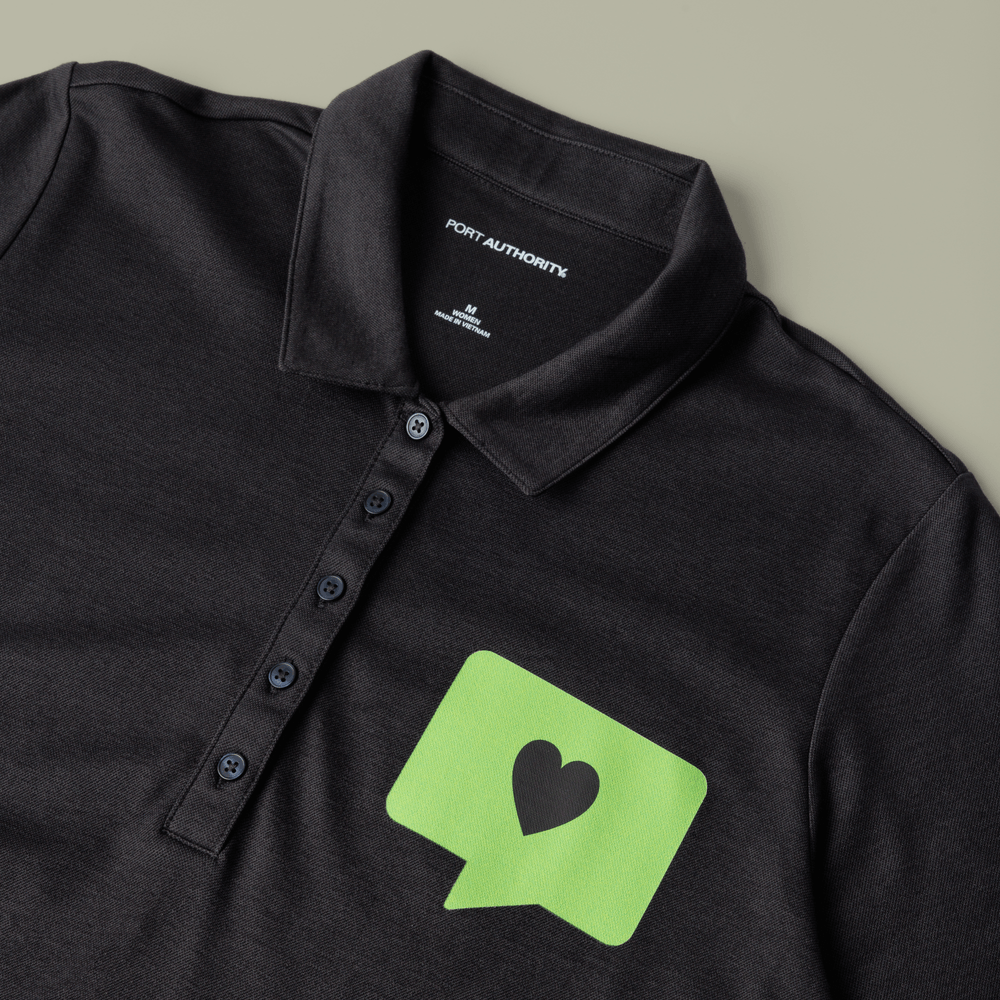 Ladies Fine Pique Blend Polo - Thumbnail Image
