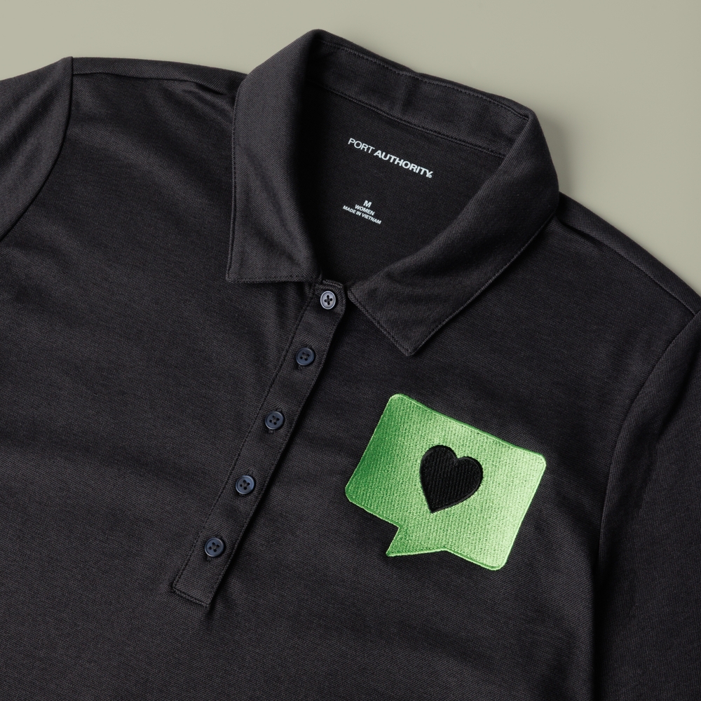 Ladies Fine Pique Blend Polo - Thumbnail Image