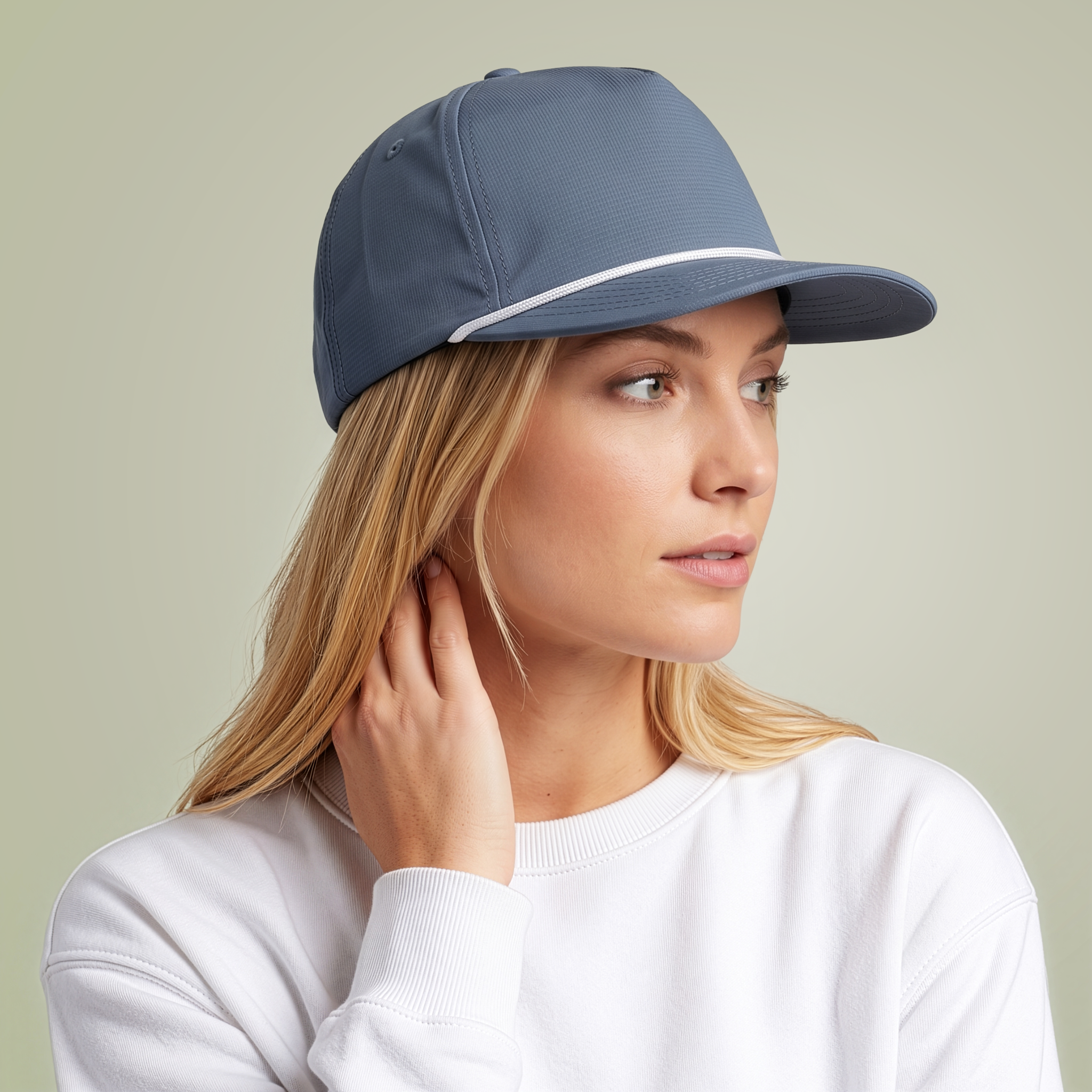 Sunwashed Rope Cap - Main Image