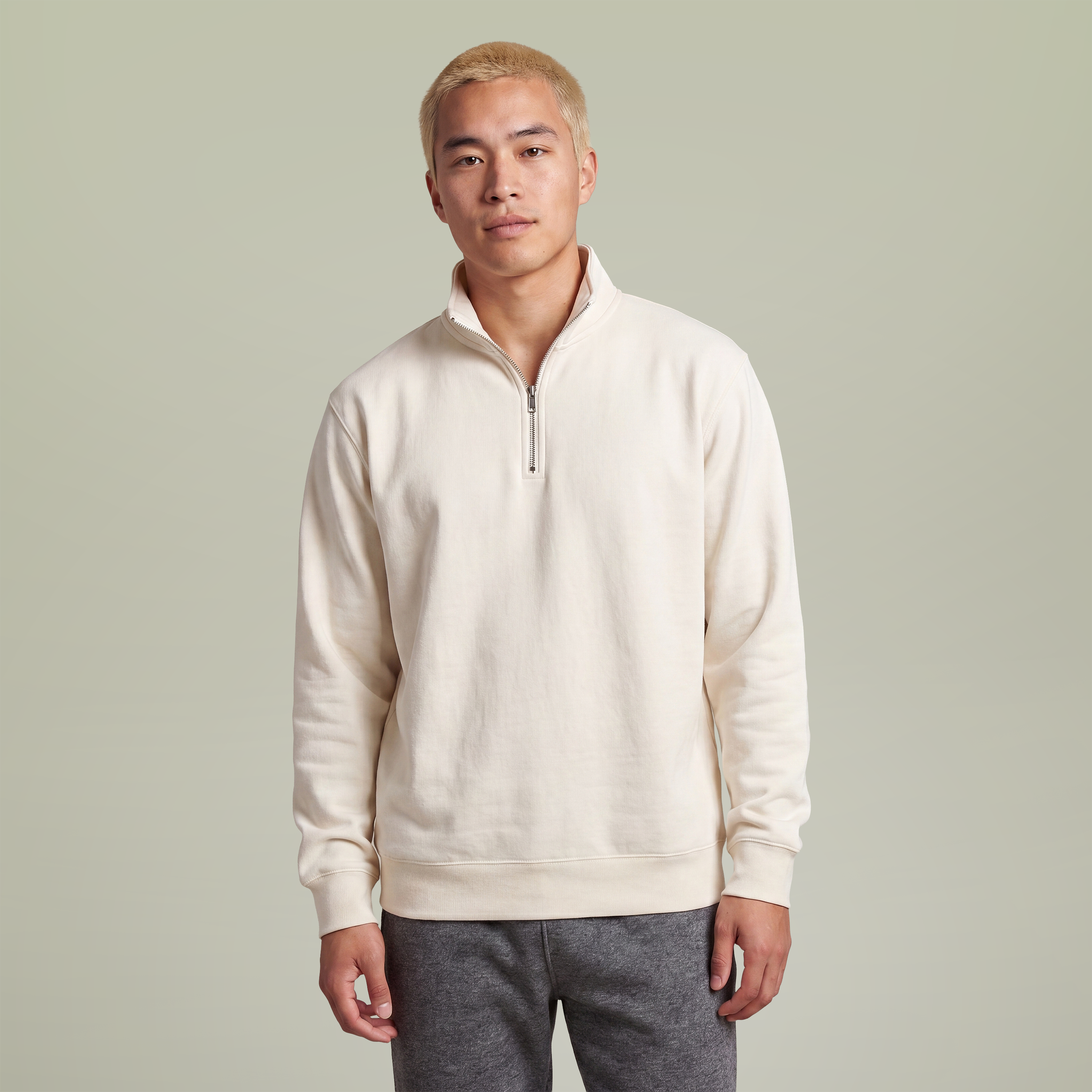 Unisex Midweight Quarter-Zip Pullover - Thumbnail Image
