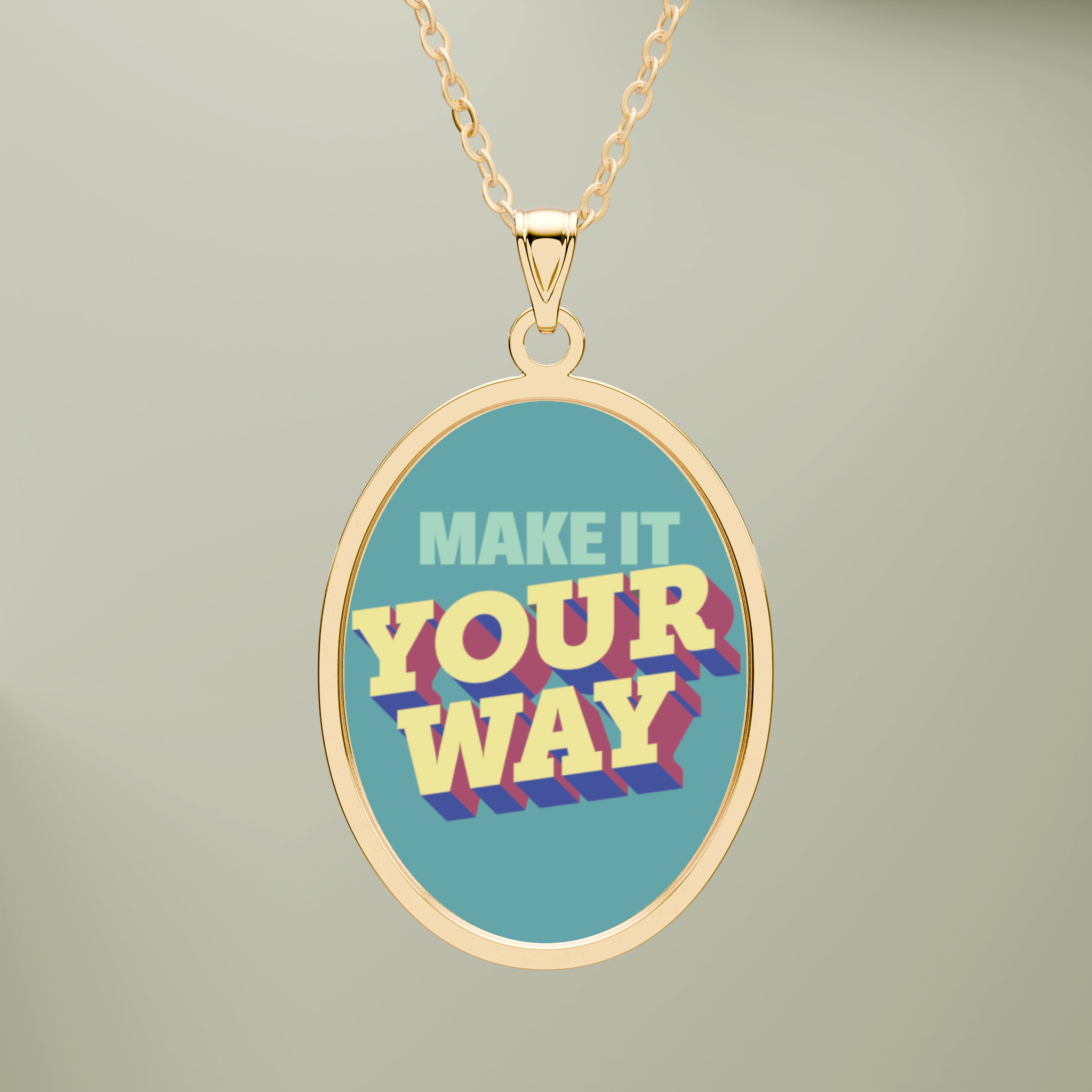 Oval Pendant - Thumbnail Image