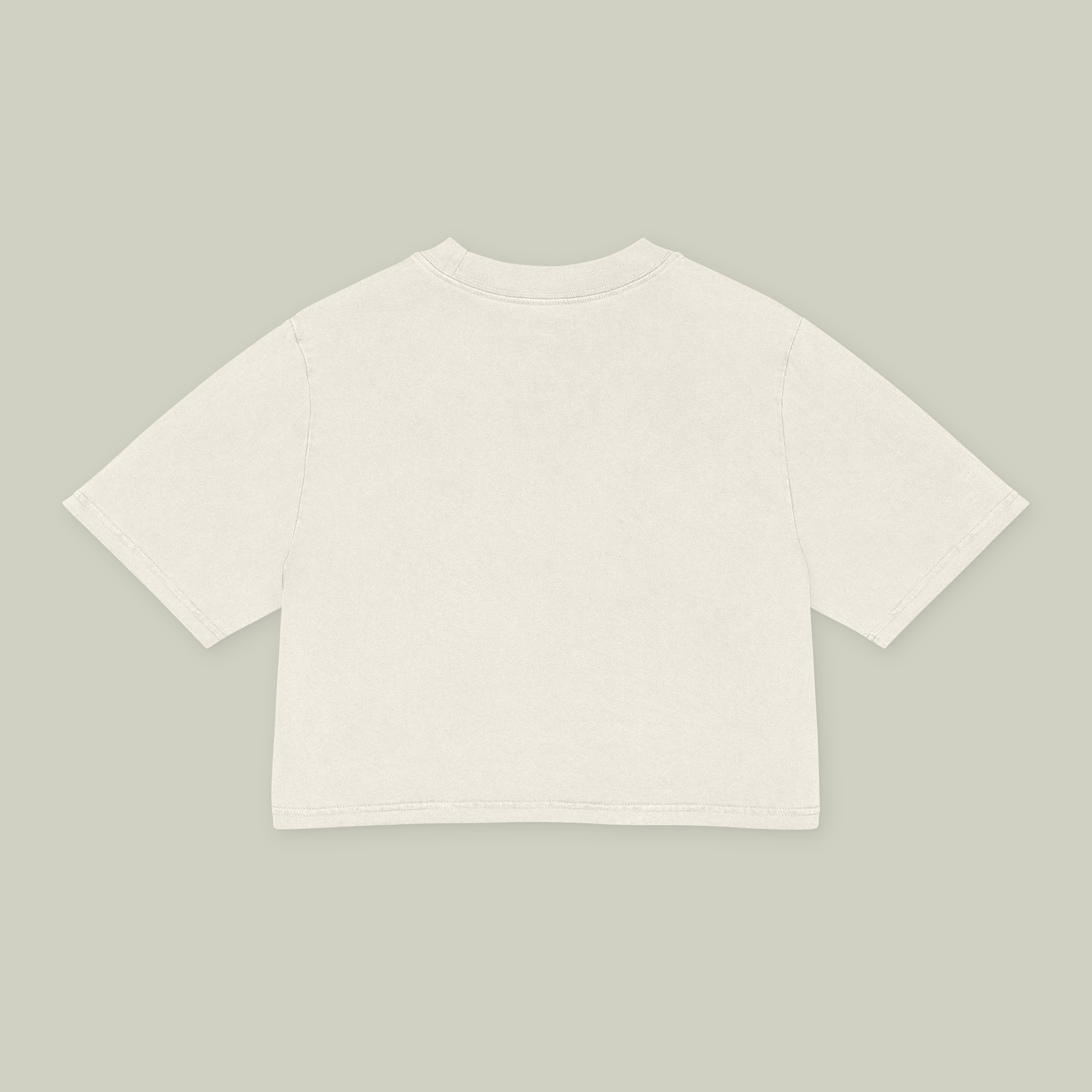 Women's Heavy Faded Crop Tee - Thumbnail Image
