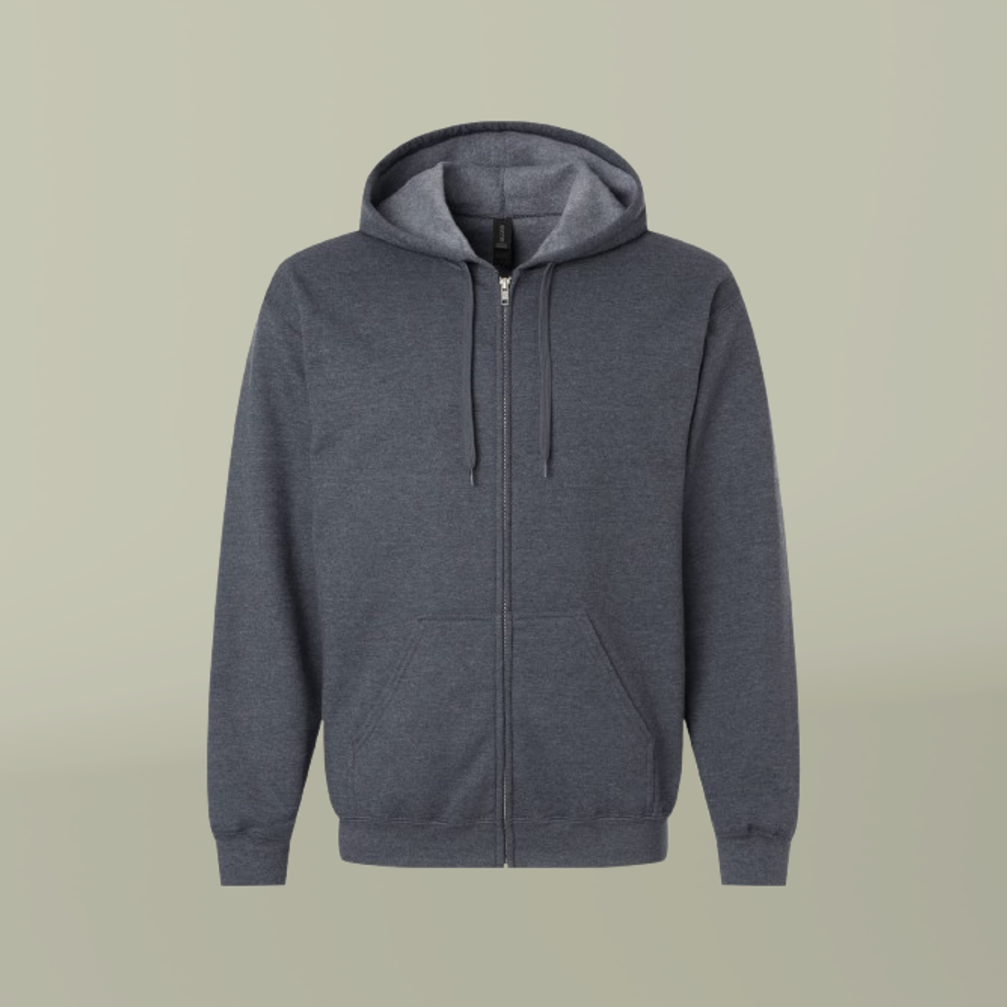 Unisex Softstyle® Full-Zip Hooded Sweatshirt - Thumbnail Image