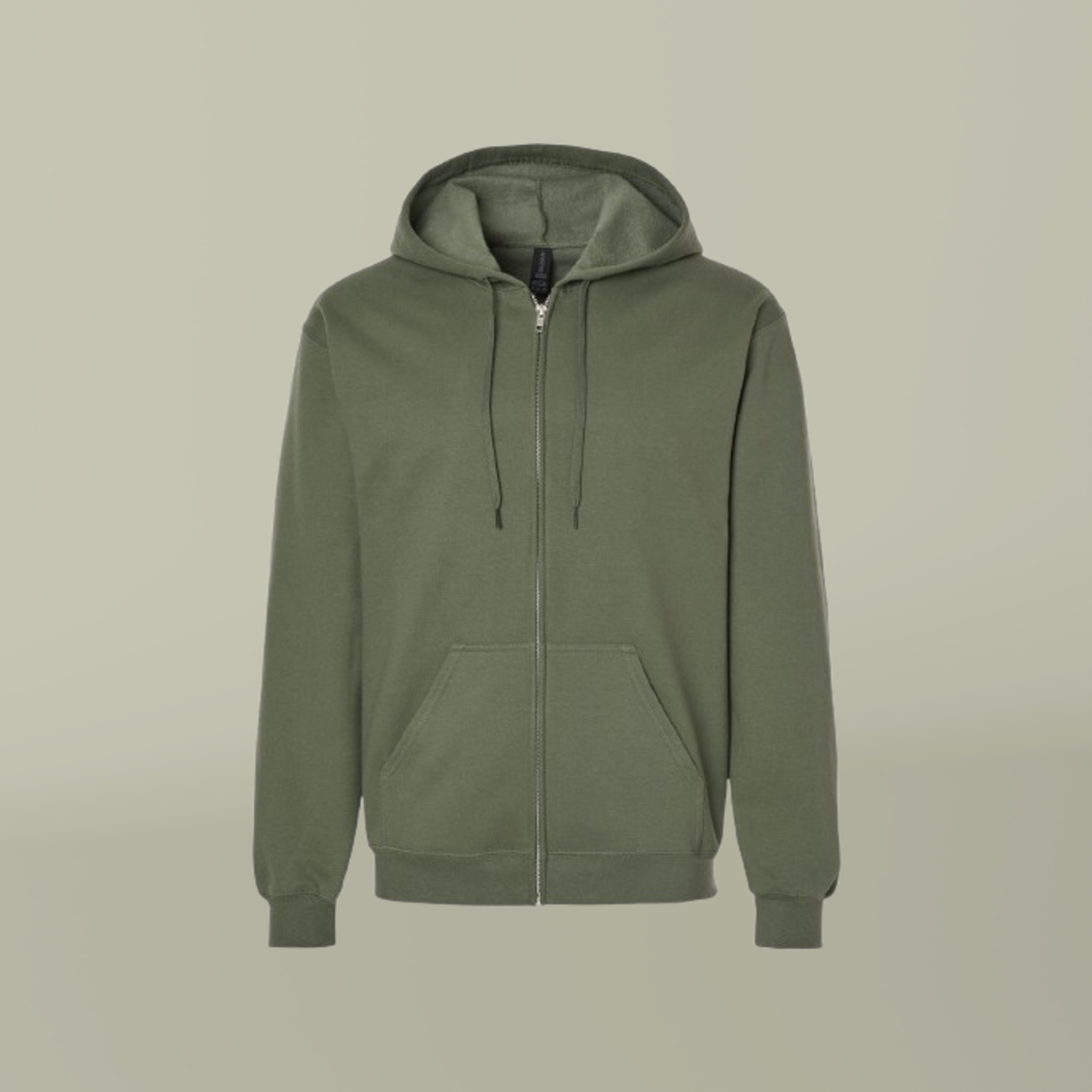 Unisex Softstyle® Full-Zip Hooded Sweatshirt - Thumbnail Image