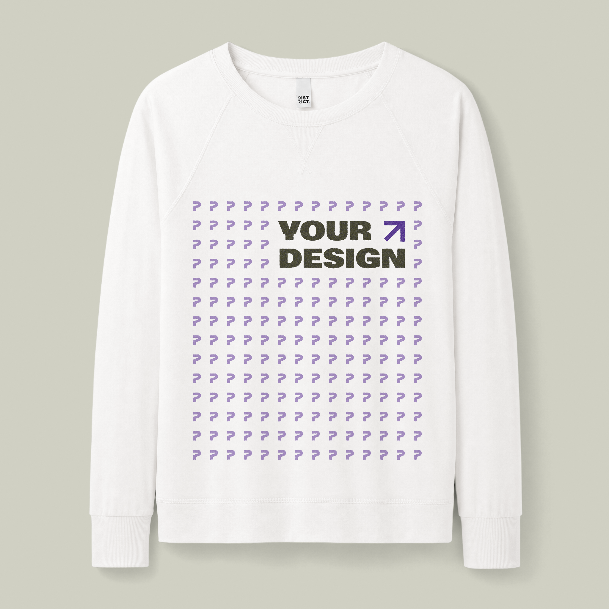 Women's Featherweight French Terry Long Sleeve Crewneck - Thumbnail Image