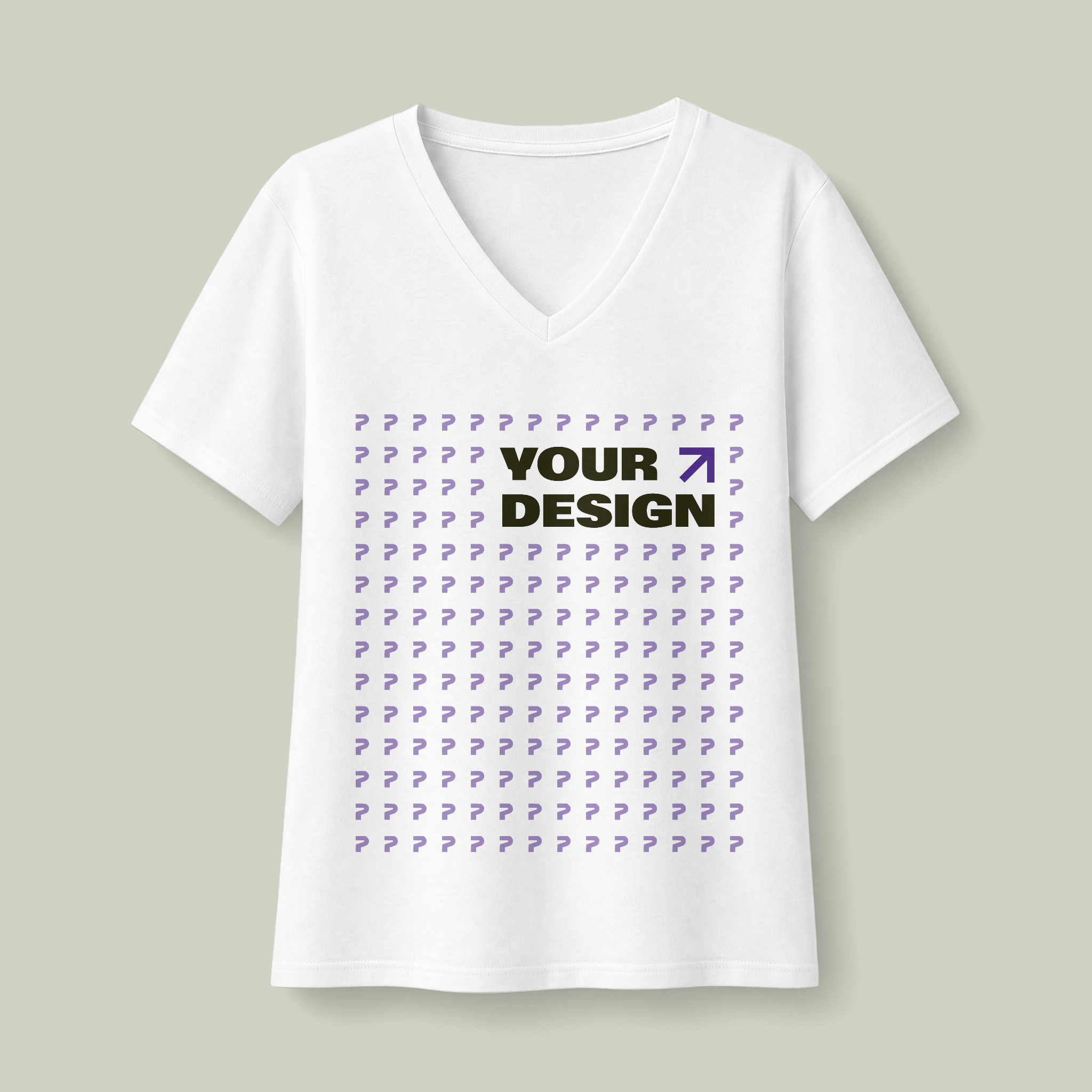 Women's Relaxed Jersey Short Sleeve V-Neck Tee - Thumbnail Image