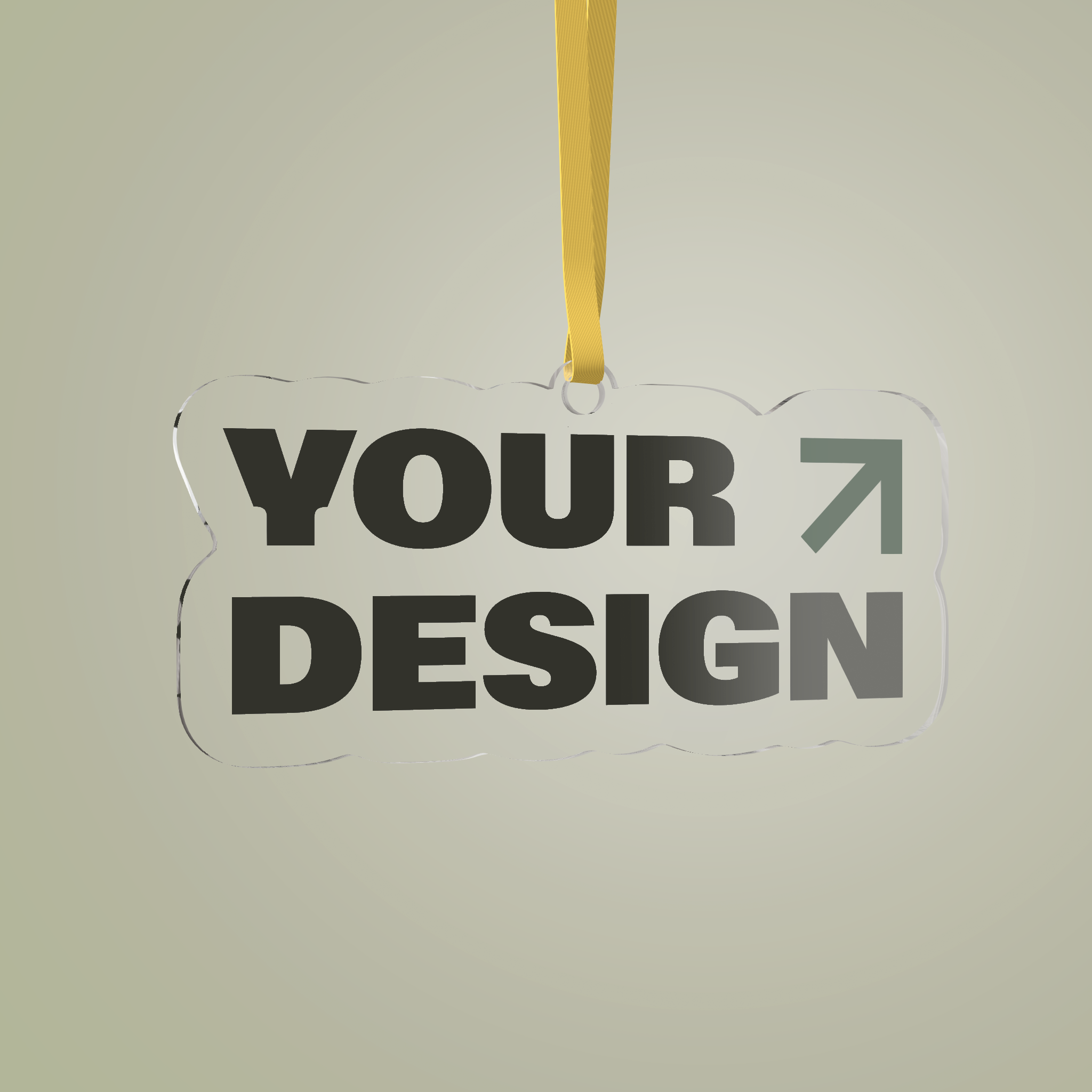 Custom Shaped Ornament - Thumbnail Image
