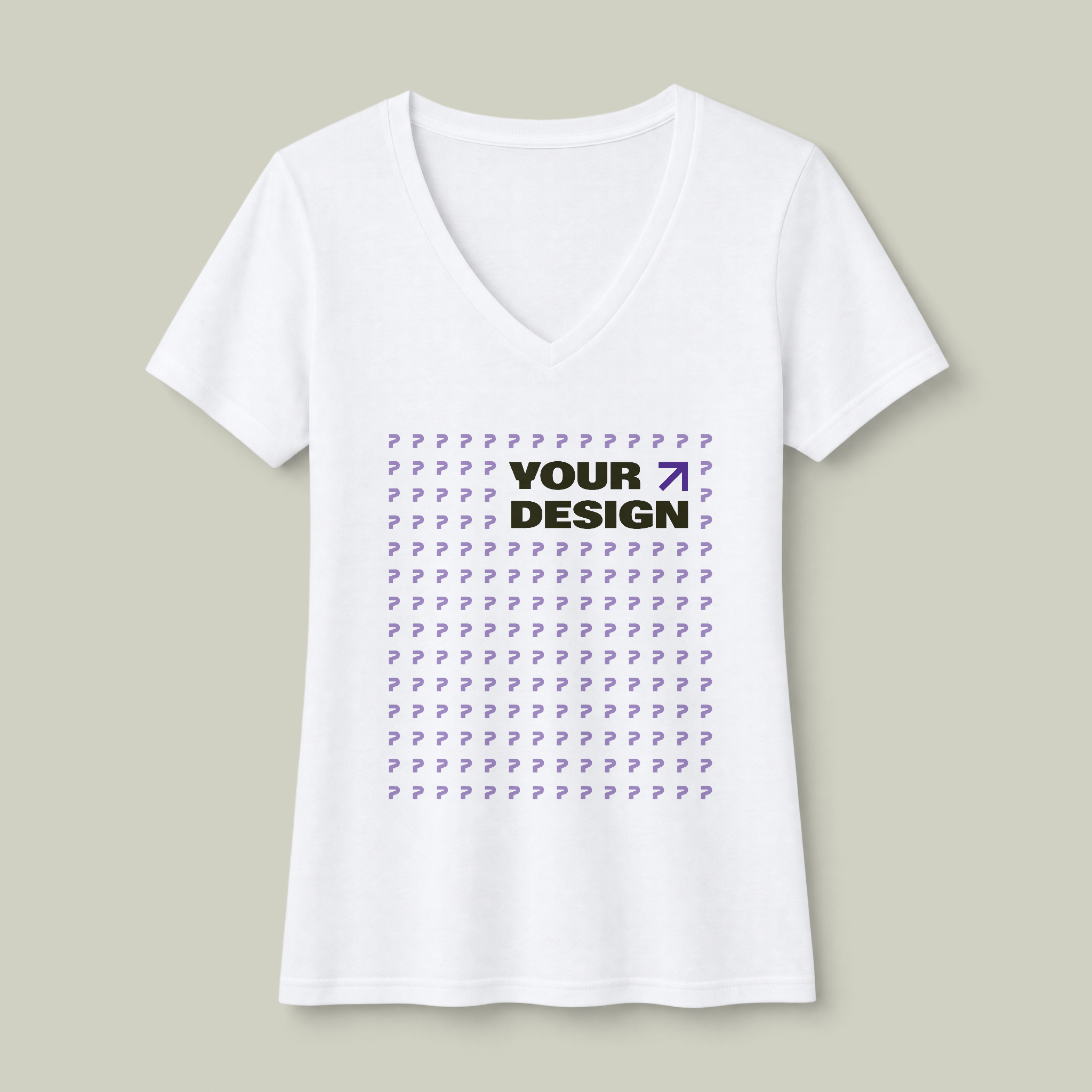 Women's Ideal V-Neck Tee - Thumbnail Image