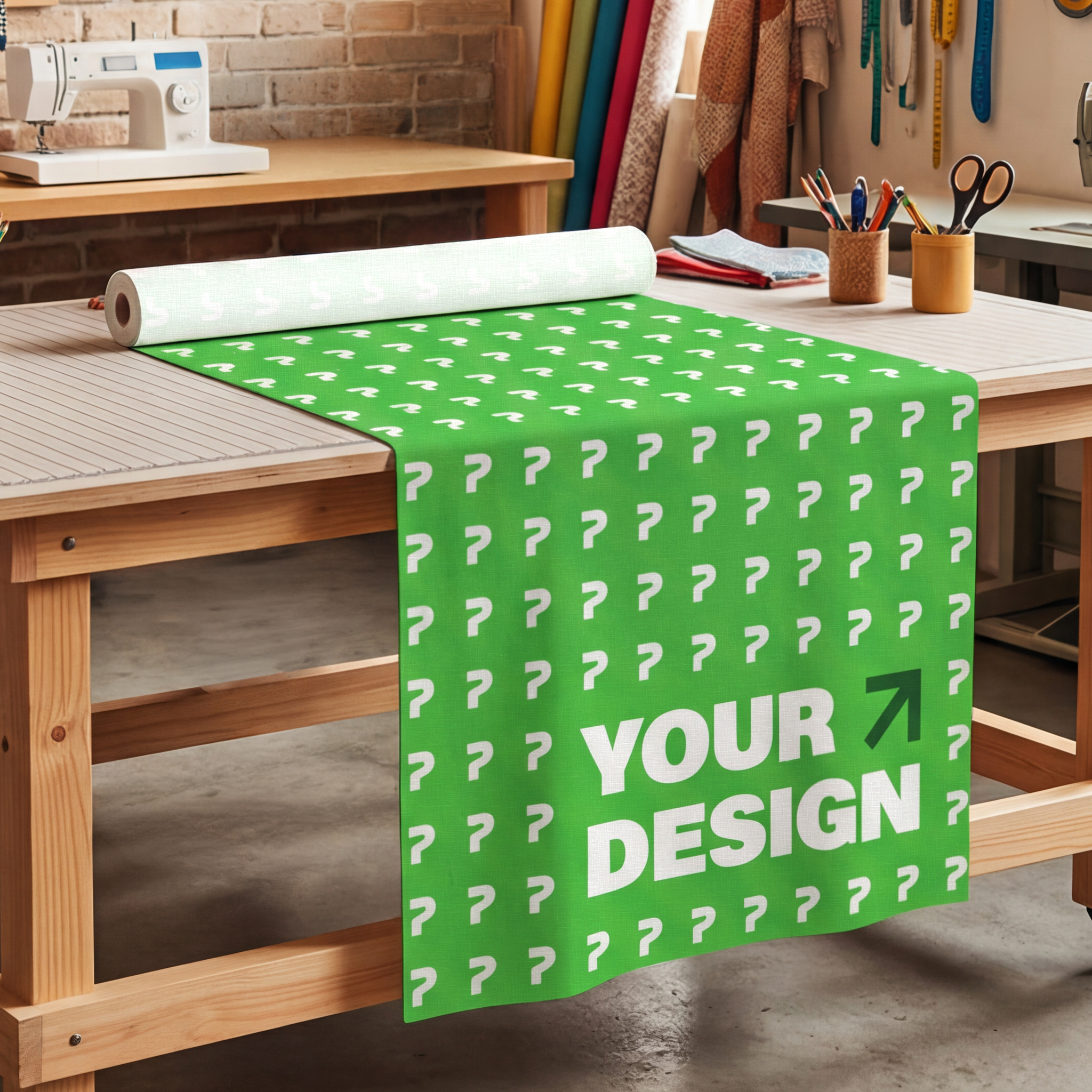 Fabric by Yard (Faux Linen) - Thumbnail Image