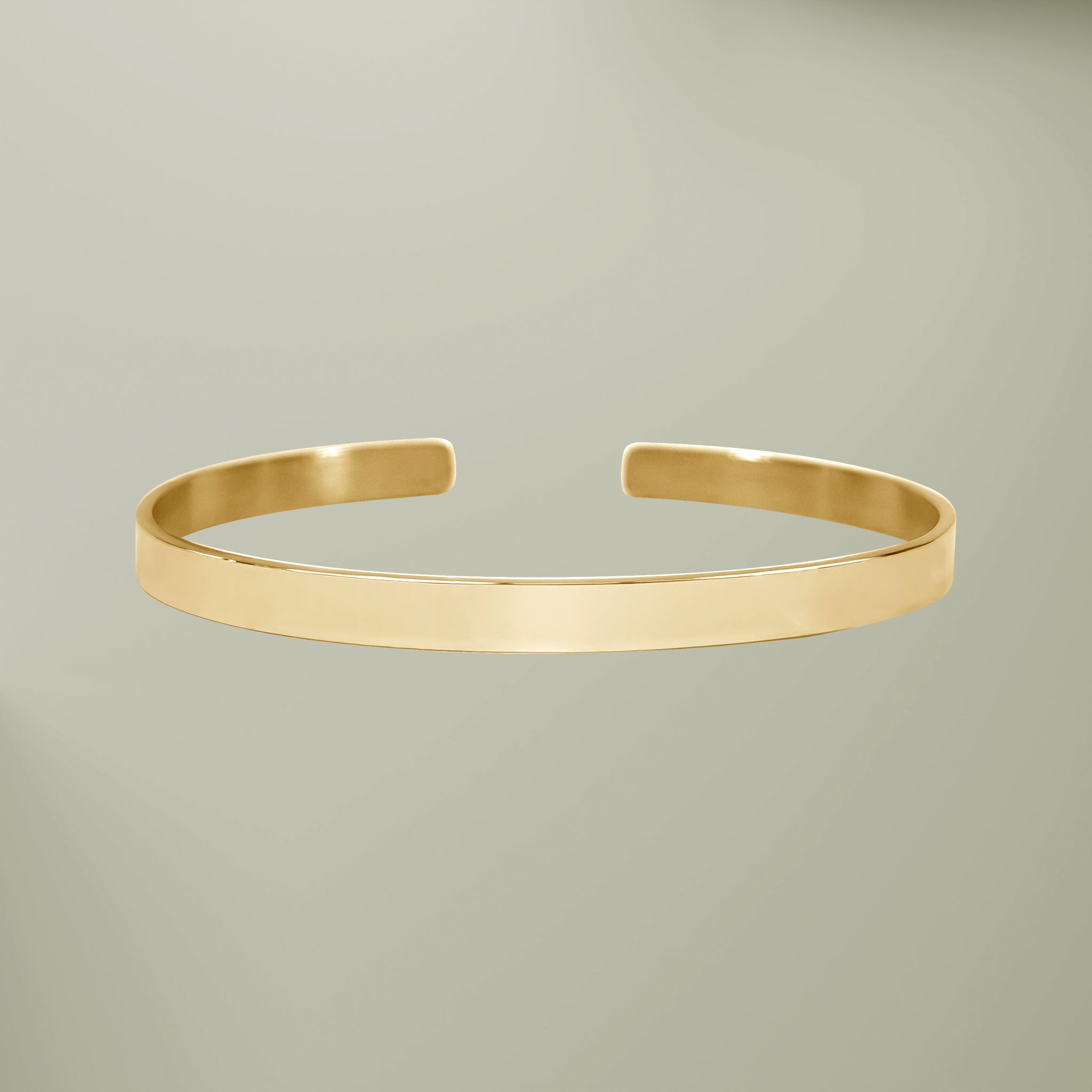 Bangle Cuff Bracelet (Engraving) - Main Image
