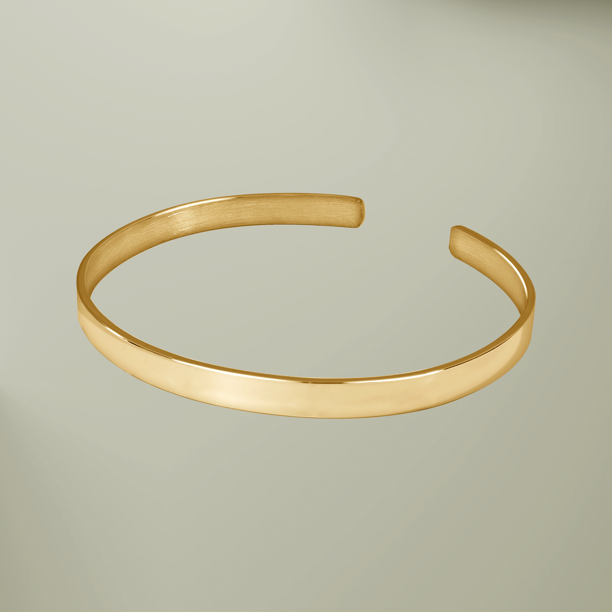 Bangle Cuff Bracelet (Engraving) - Thumbnail Image