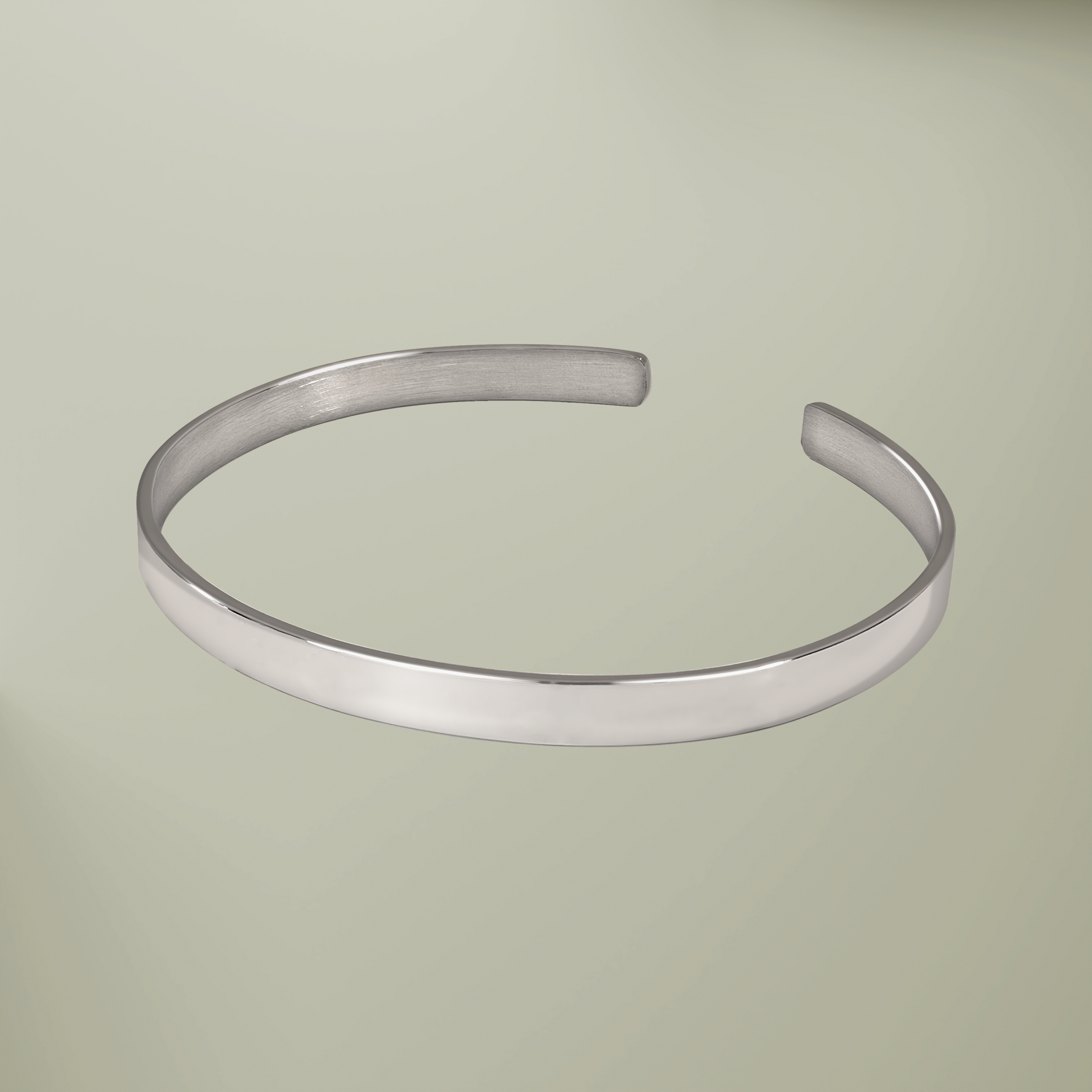 Bangle Cuff Bracelet (Engraving) - Thumbnail Image