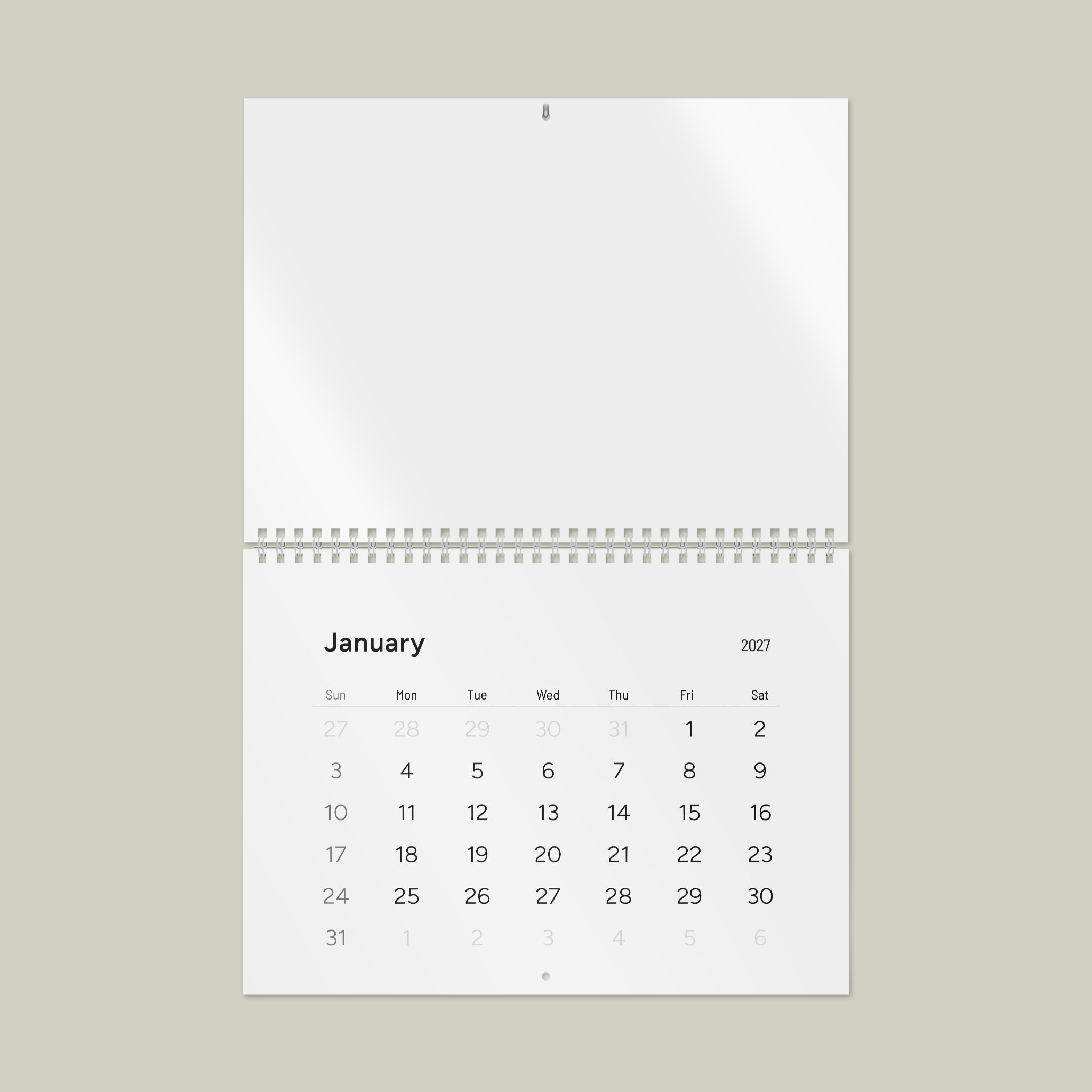 Standard Wall Calendar (2027) - Thumbnail Image