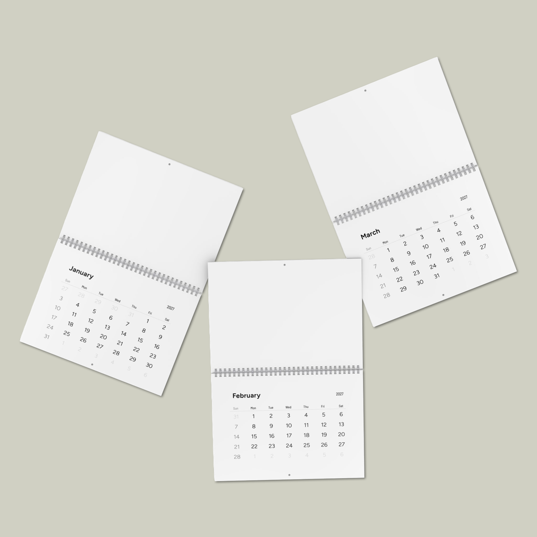 Standard Wall Calendar (2027) - Thumbnail Image