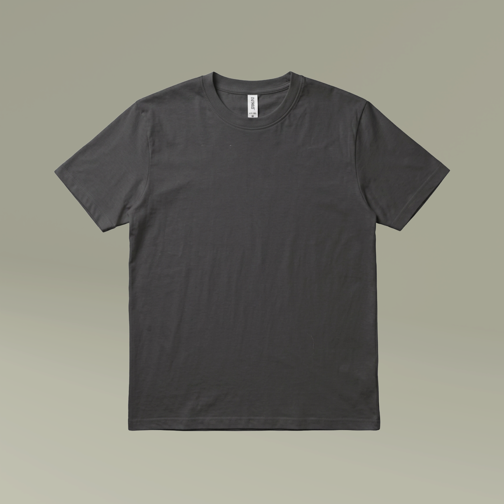 Cotton Crew Neck T-Shirt - Thumbnail Image