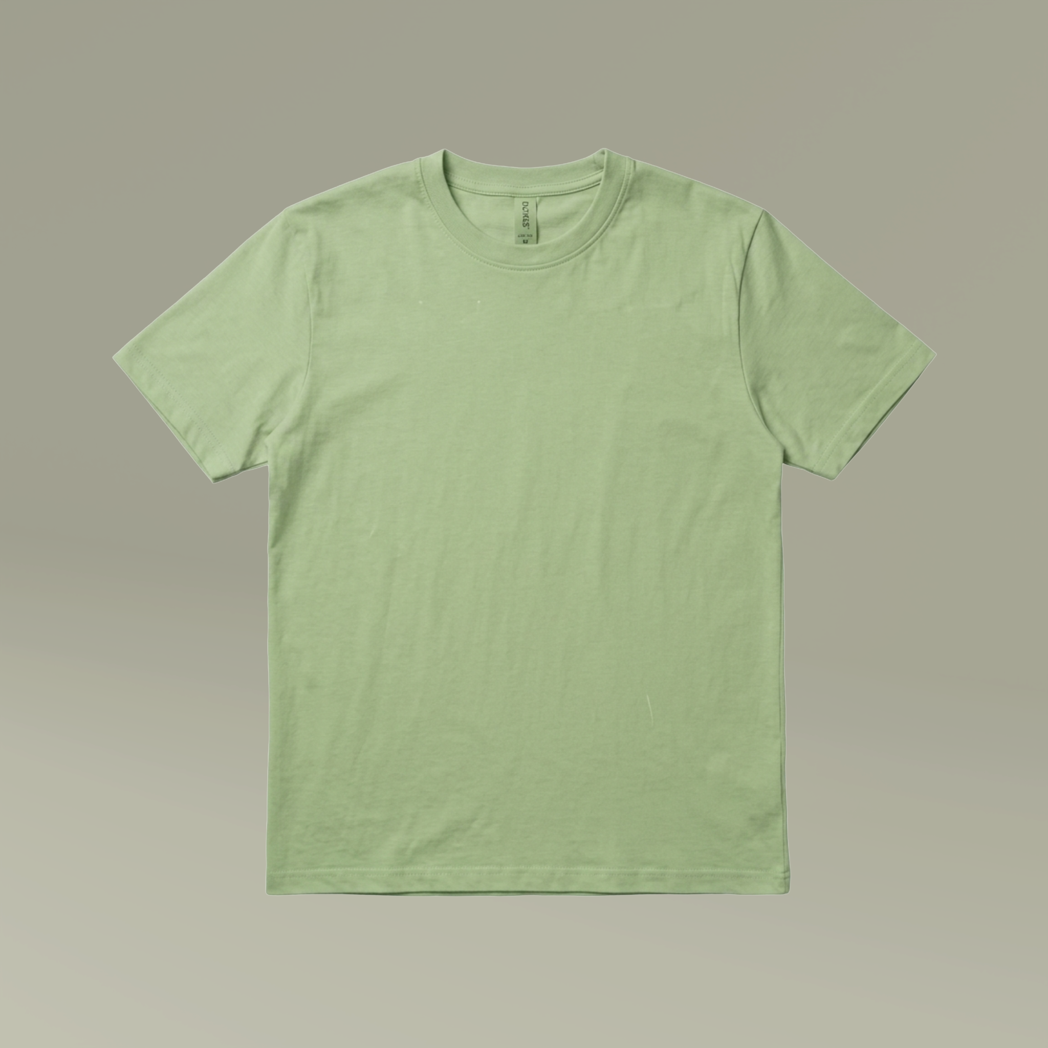 Cotton Crew Neck T-Shirt - Thumbnail Image