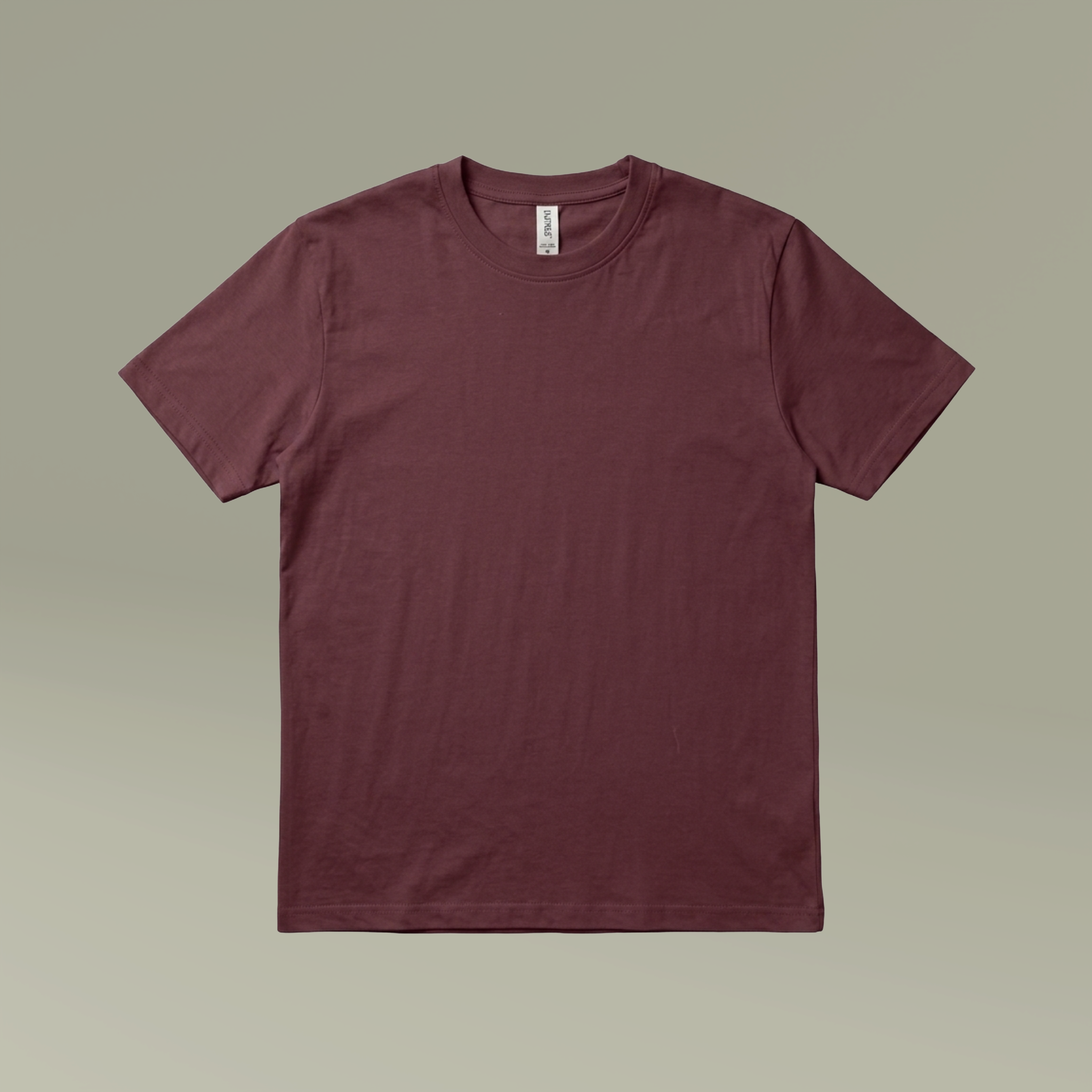 Cotton Crew Neck T-Shirt - Thumbnail Image