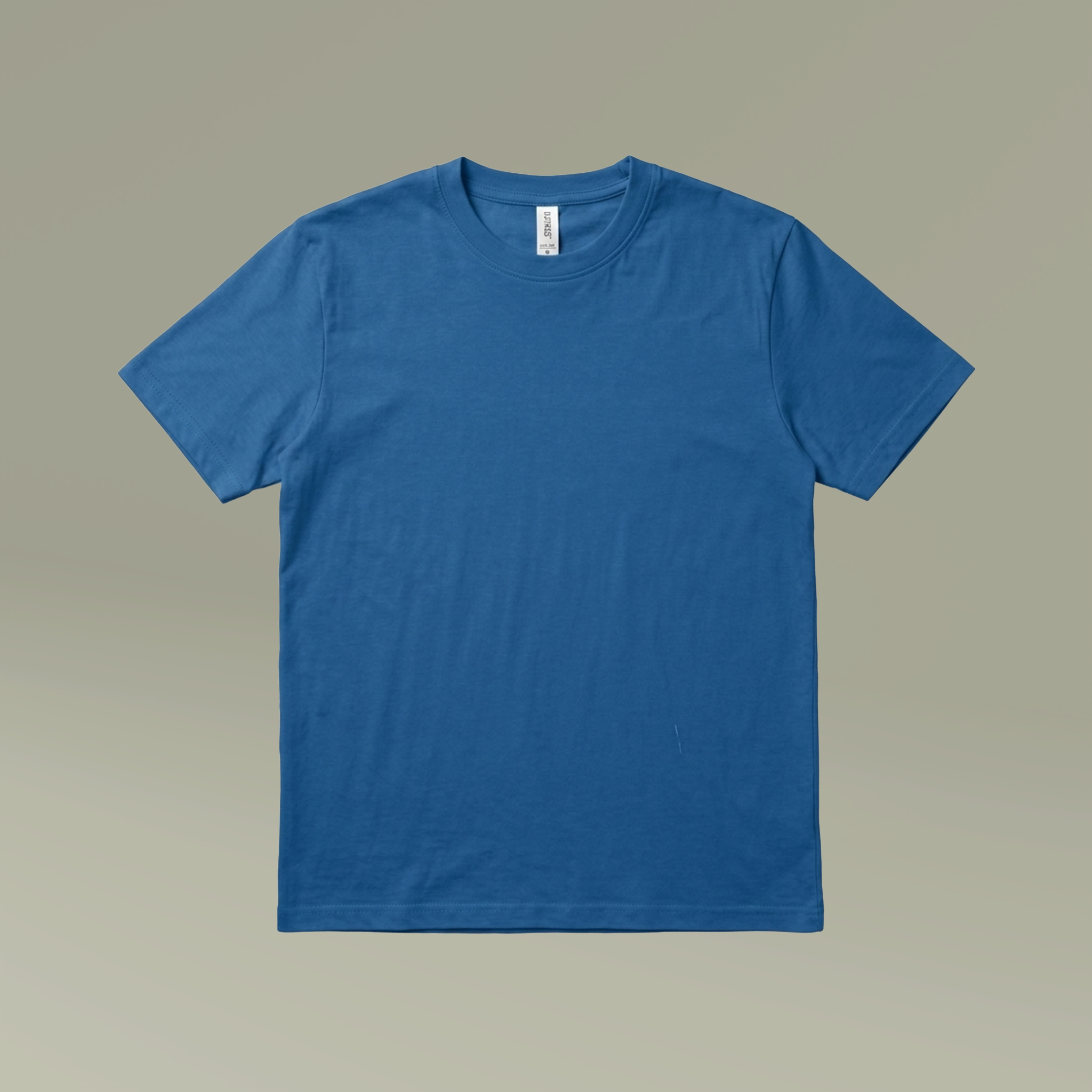 Cotton Crew Neck T-Shirt - Thumbnail Image