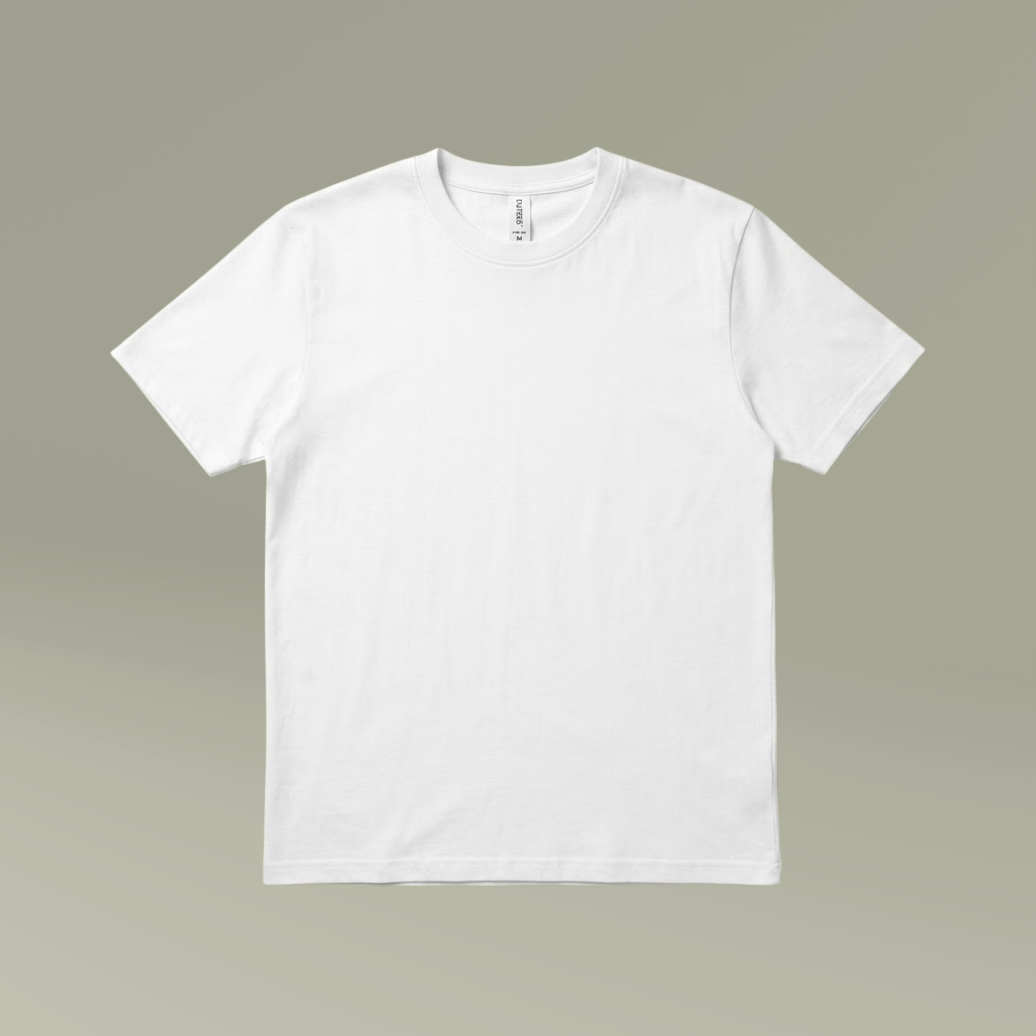 Cotton Crew Neck T-Shirt - Thumbnail Image